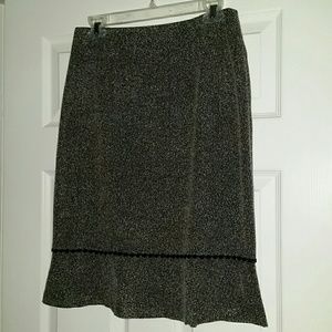 Rebecca Thomas lined tweed skirt
